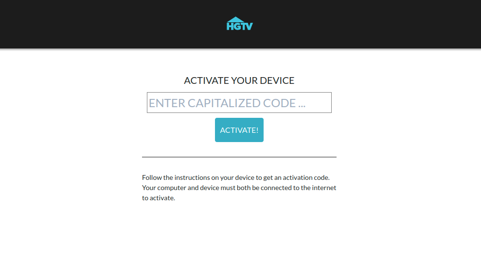 HGTV Activate