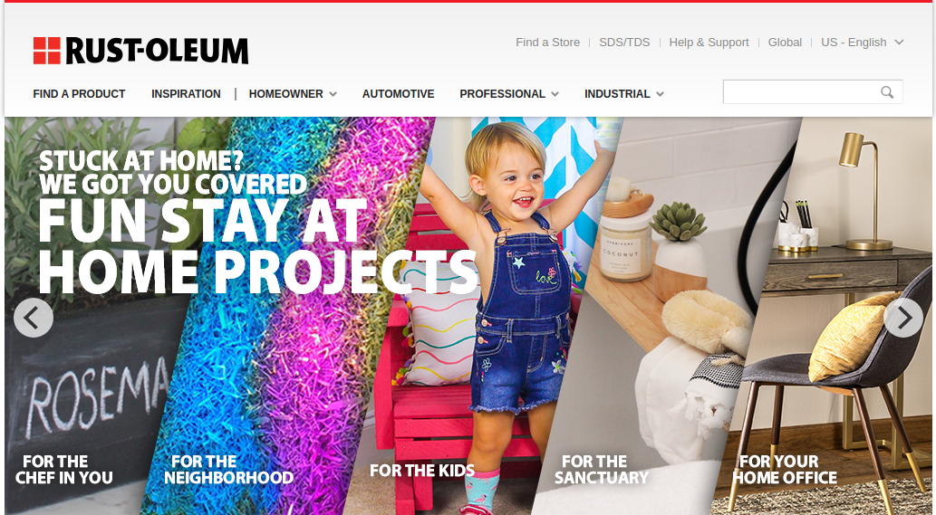 Rust Oleum Spray Logo