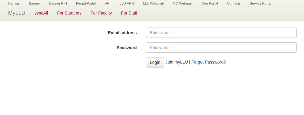 LLU Webmail Logo