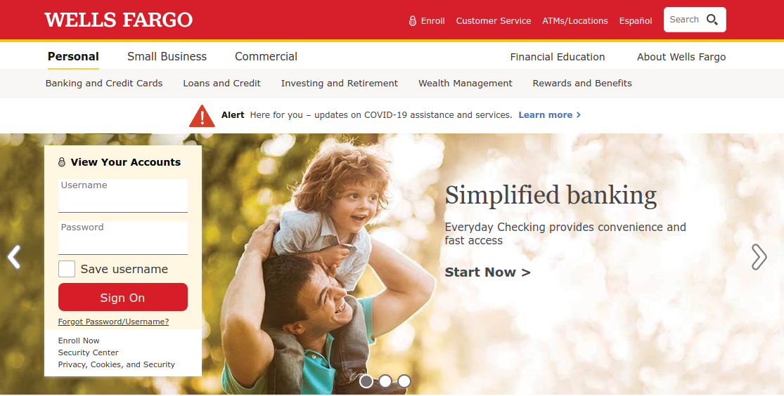 Wells Fargo Credit Card Logo