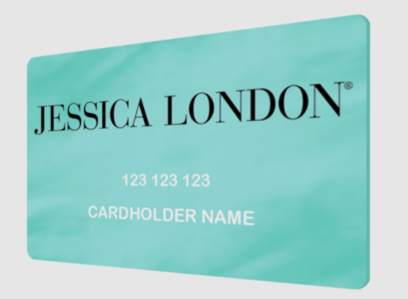 jessica london credit card logo