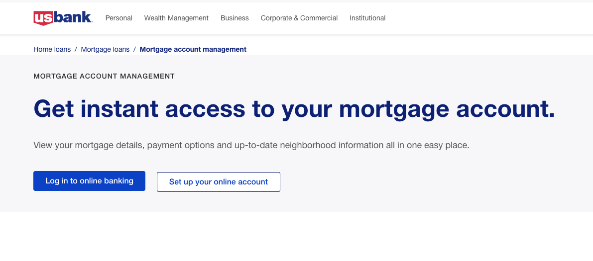 usbankhomemortgage.com – U.S. Bank Home Mortgage Login