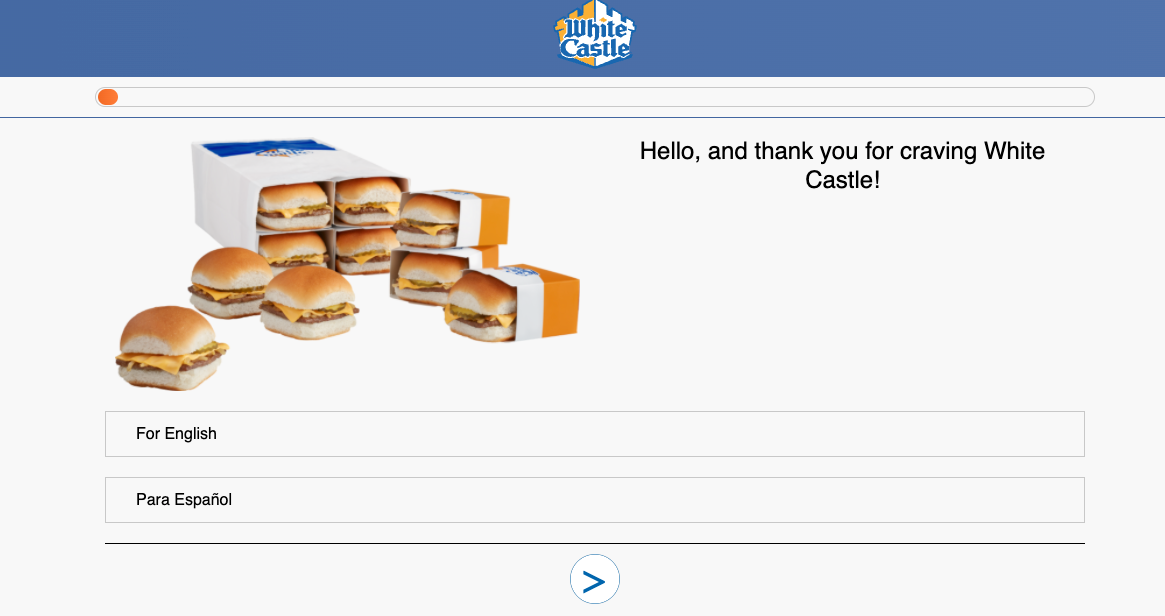 white castle survey