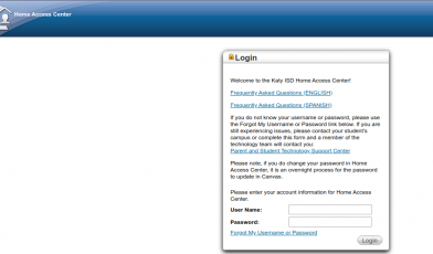 homeaccess katyisd Login