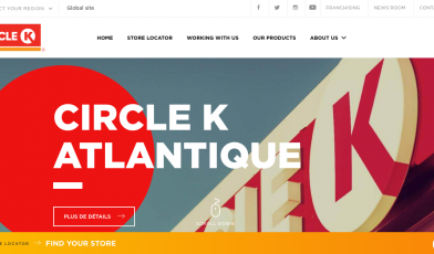 Homepage Circle K