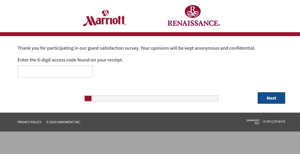 Marriott Renaissance Survey