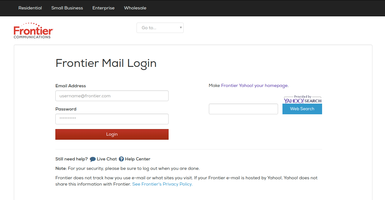 webmail.frontier.com – Access To Frontier Email Account
