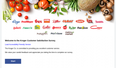 Kroger Customer Satisfaction Survey