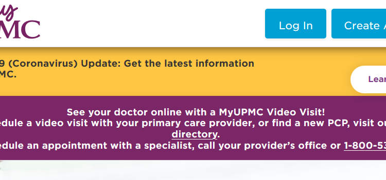 MyUPMC A Free Online Patient Health Portal