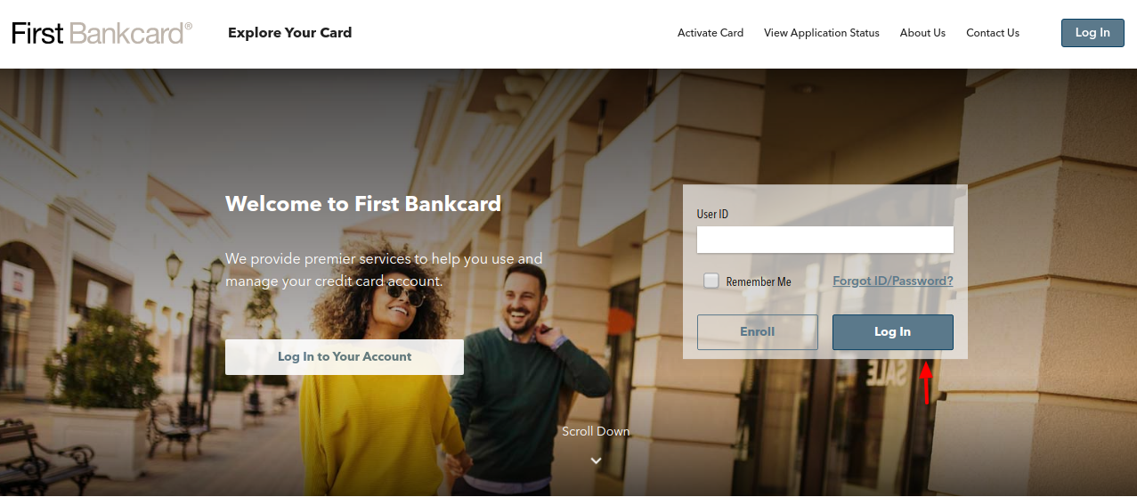 First Bankcard Login