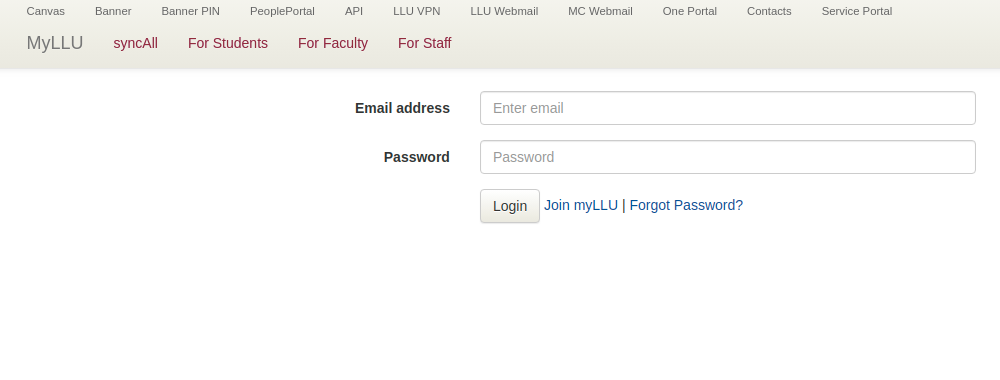 LLU Webmail Login