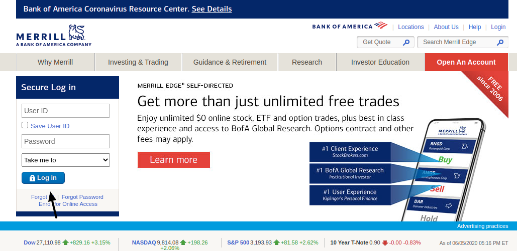 Merrill Edge Login