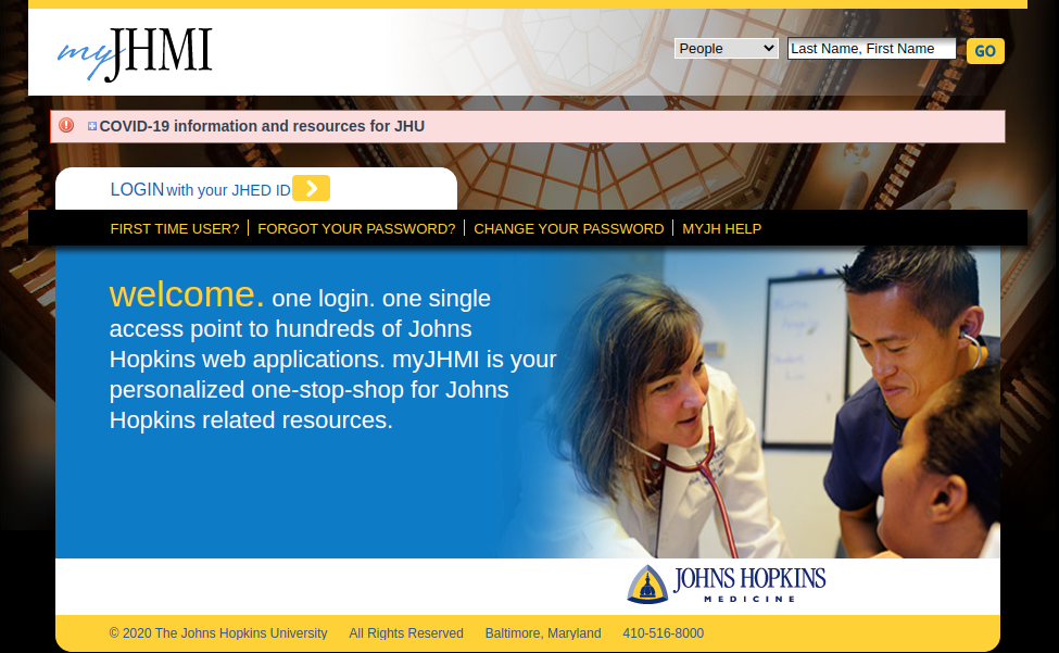 my.jhmi.edu – Login To Your JHMI Online Account