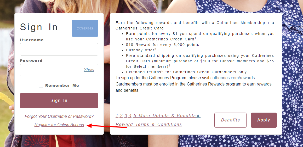 Catherines Credit Card Register