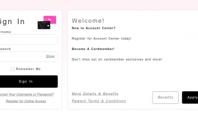 victoria secret card login