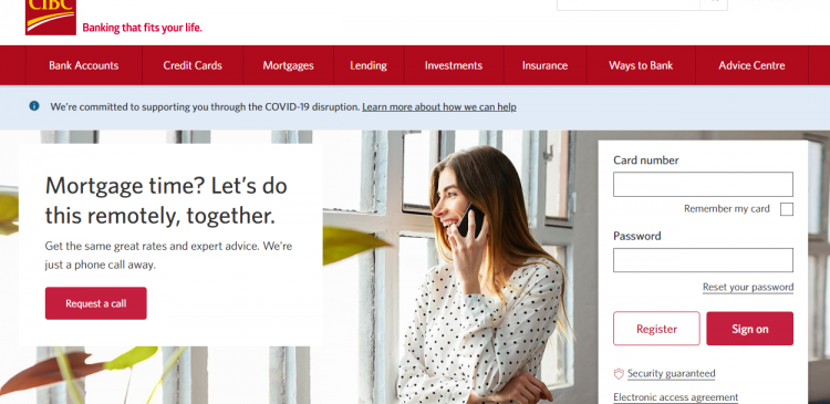 Activate CIBC Credit Card