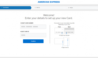 American Express Card Activation Process