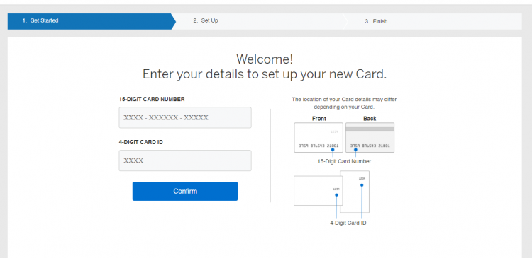 American Express Card Activation Process