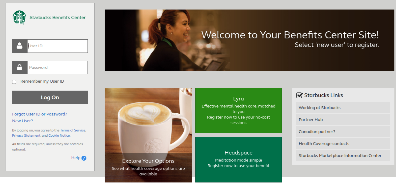 Starbucks Login