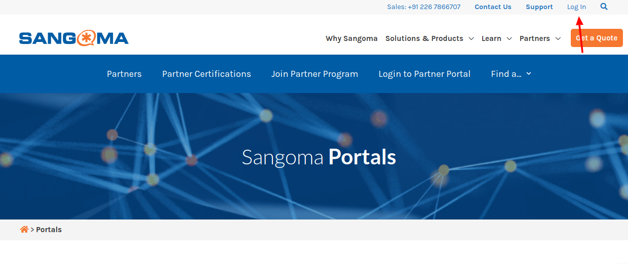 Sangoma Login