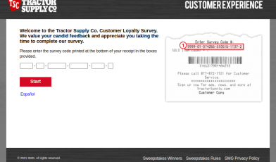 Tractor Supply Survey