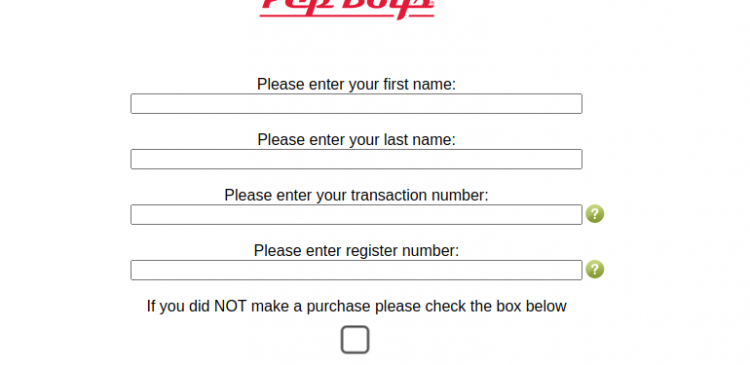 pep boys survey