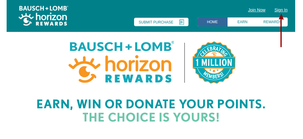 bausch and lomb login