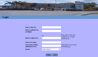 cxc student login