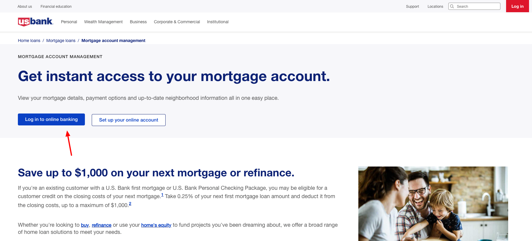 u.s. bank home mortgage login