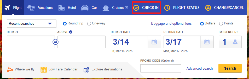 Check-In and Boarding Procedures in Southwest Airlines