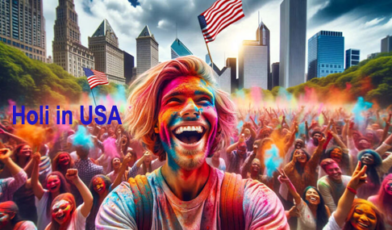 Holi in USA